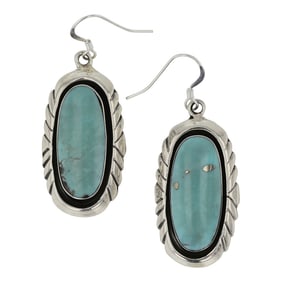 RB Navajo Compitos Turquoise Earrings