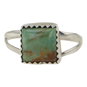 Navajo Menassa Turquoise Ring