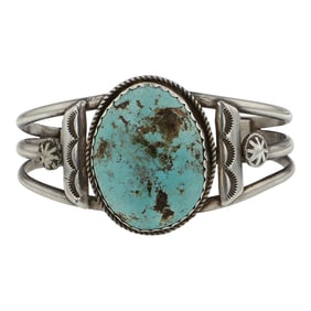 Vintage Navajo Nevada Turquoise Bracelet