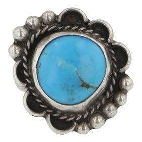 Vintage Navajo Turquoise Ring