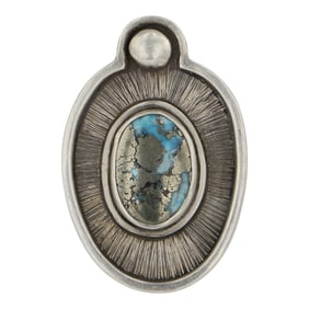 Sterling Silver Morenci Turquoise Ring