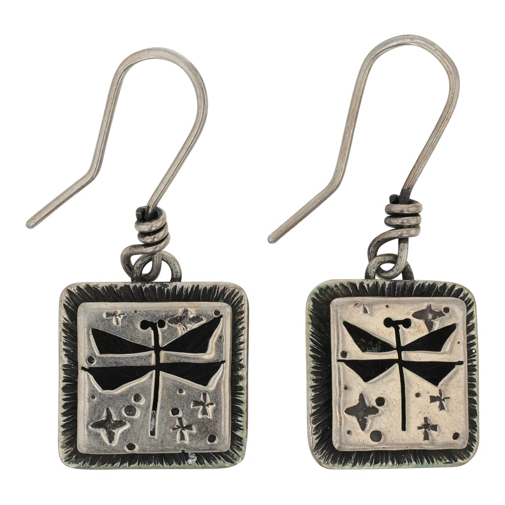Navajo Dragonfly Earrings (1 of 2)