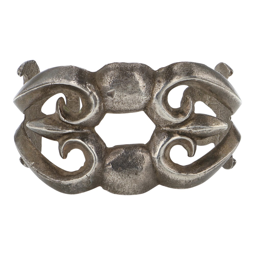 Vintage Navajo Plain Silver Heavy Sandcast Cuff Bracelet: Sterling Silver | | Vintage Navajo Plain Silver Heavy Sandcast Cuff Bracelet | Navajo Native American Southwest Indian Jewelry | Good (no breaks or damages) | Approximate Weight: 54 Grams | Bracelet: