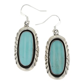 RB Navajo Compitos Turquoise Earrings