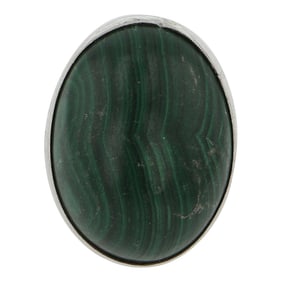 Navajo malachite Ring