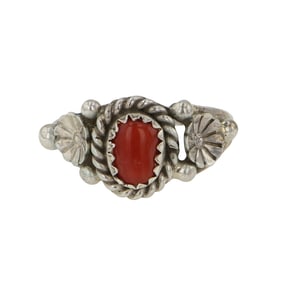 Navajo Coral Ring