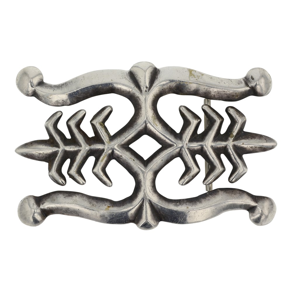 Felix Joe Navajo Sandcastle Belt Buckle (1 of 2)
