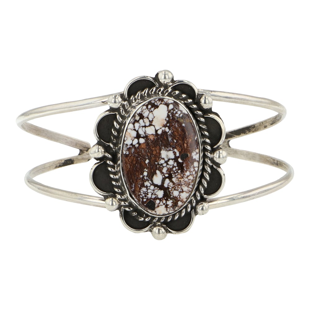 Gilbert Nez Navajo Wild Horse Bracelet (1 of 3)