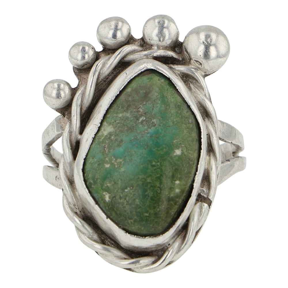 Navajo Nevada Turquoise Ring (1 of 3)