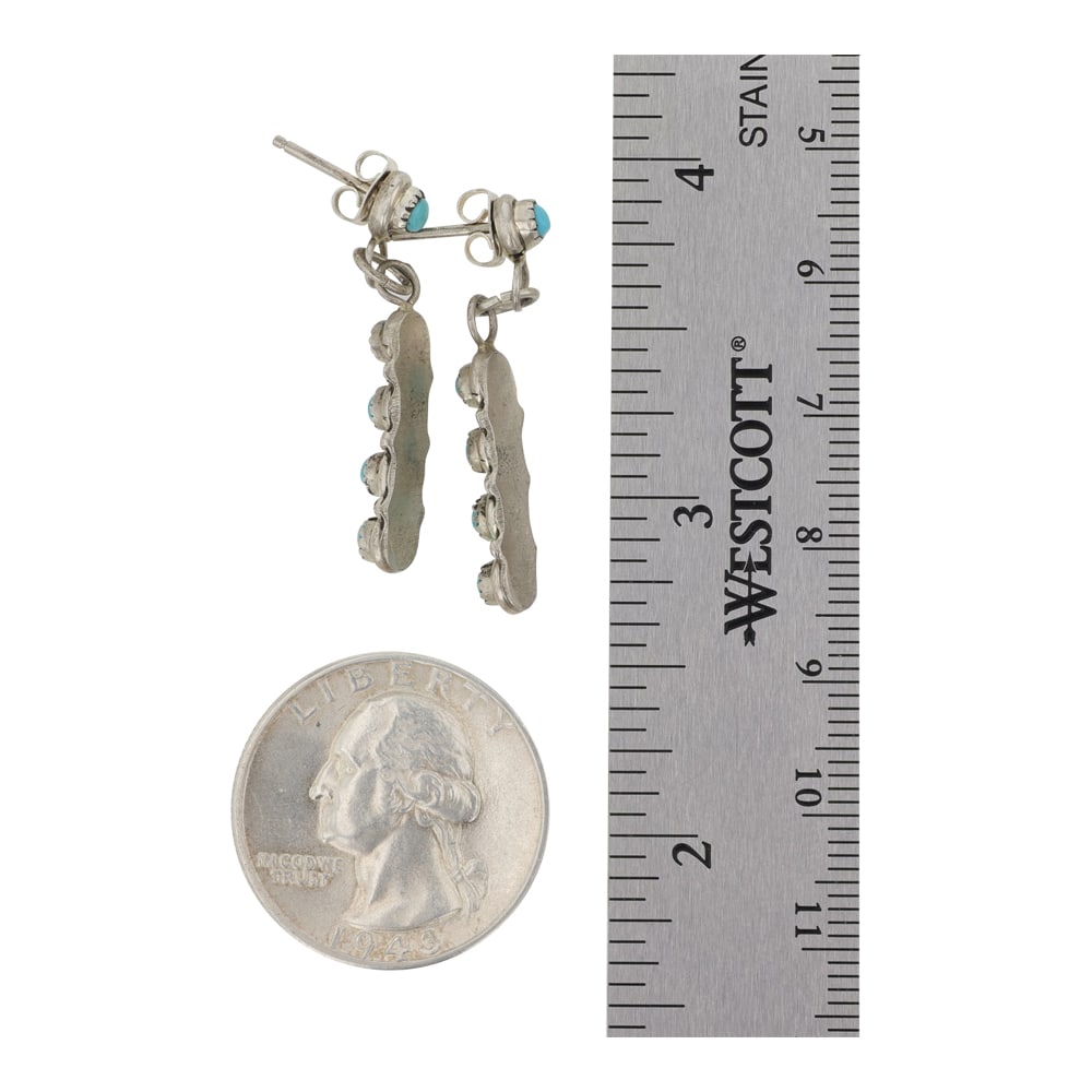 Zuni Turquoise Earrings - 2