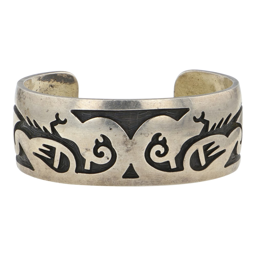 Virgil Thomas Vintage Hopi Cuff Bracelet (1 of 3)