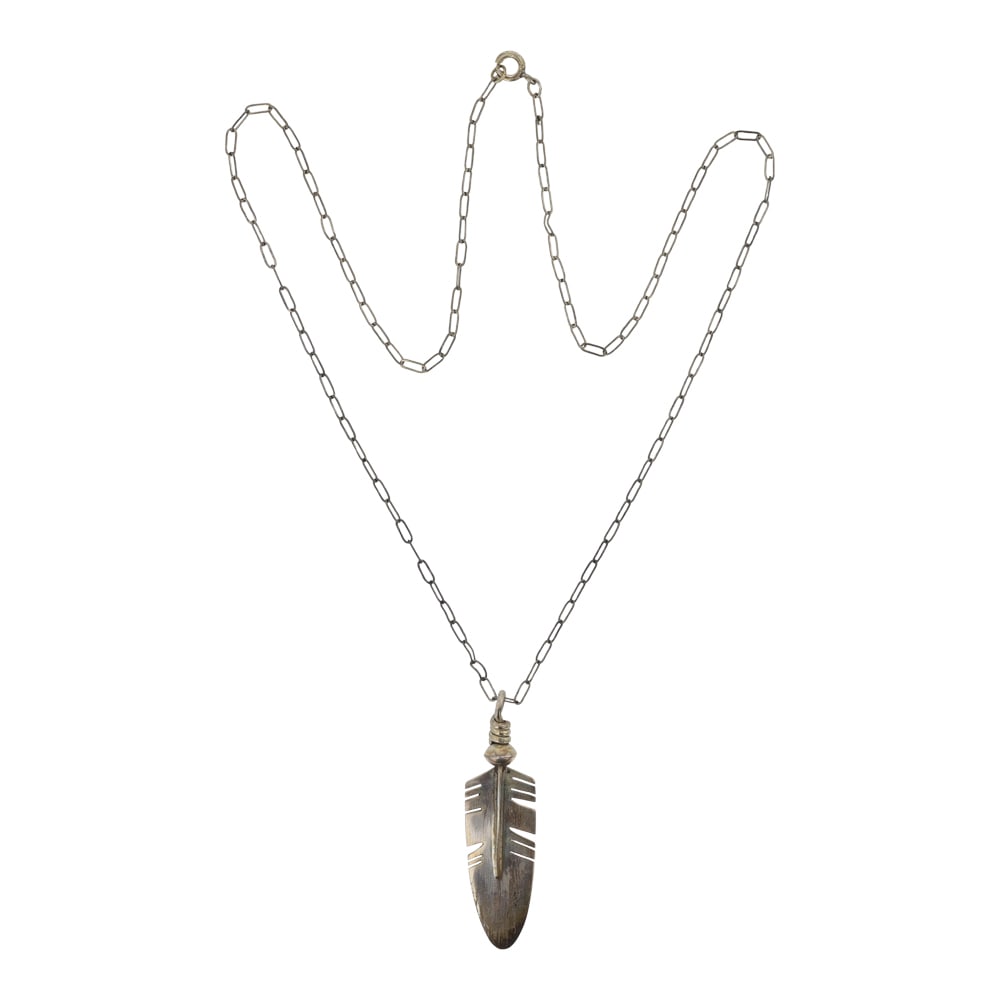 Vintage Navajo Feather Necklace (1 of 3)
