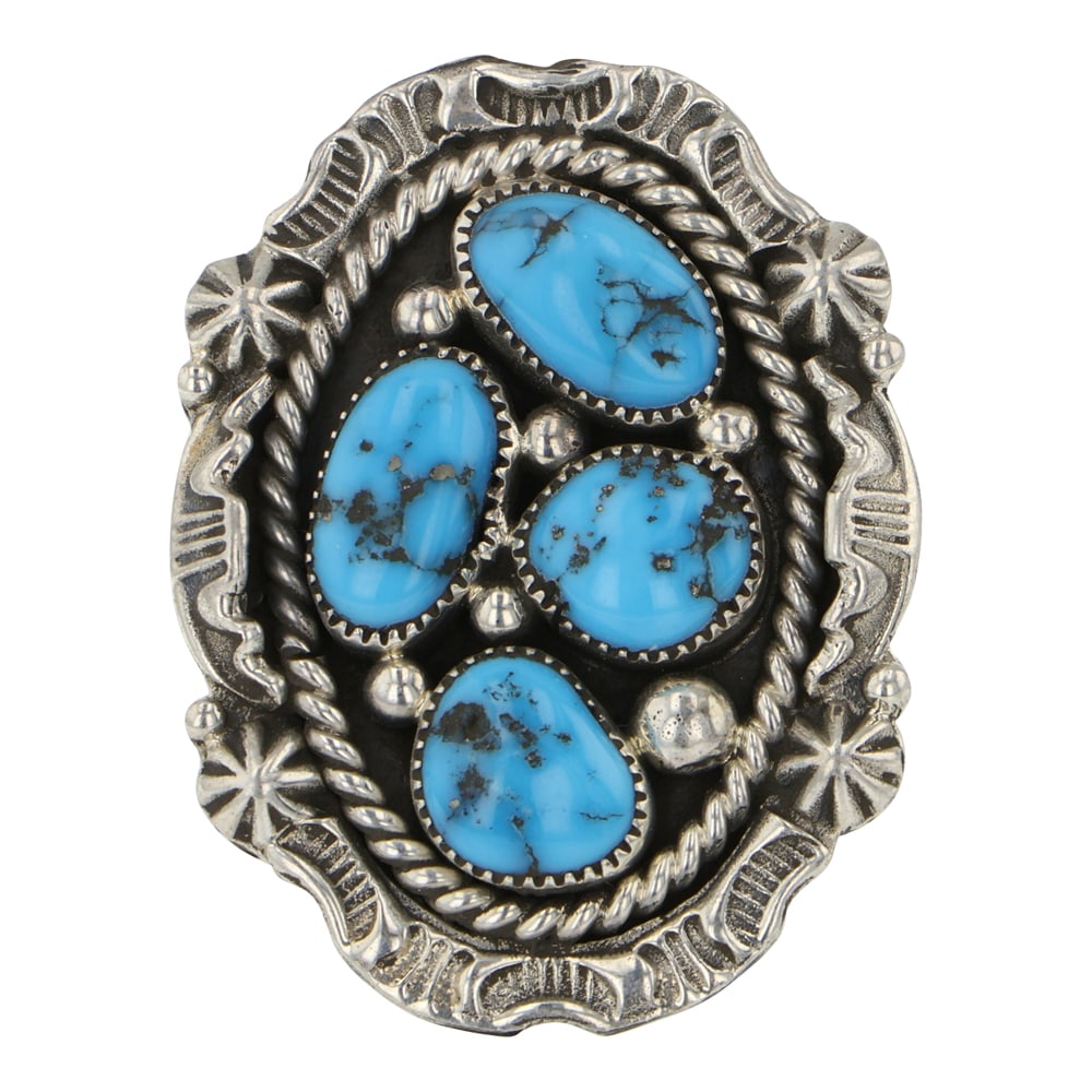 RB Navajo Kingman Turquoise Ring (1 of 3)