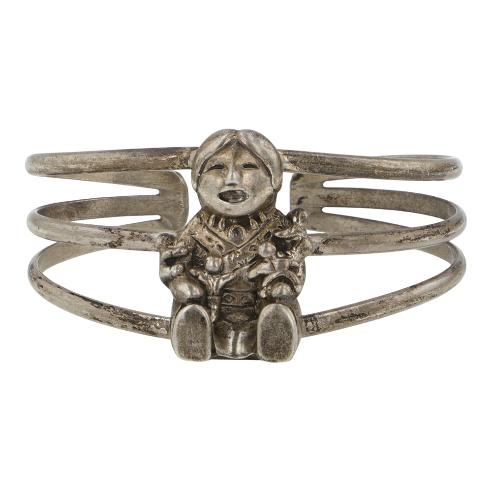 Carol Felley Vintage Southwest Shop Cast Story Teller Bracelet (1 of 3)