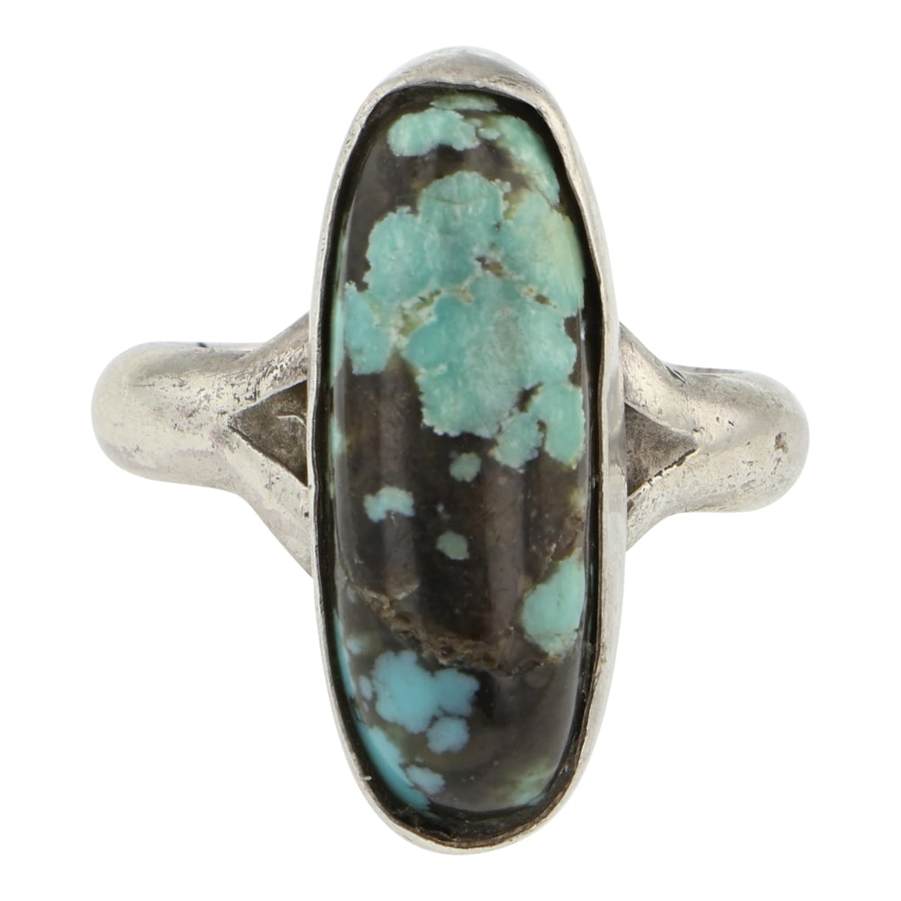 Vintage Navajo Nevada Turquoise Ring (1 of 3)