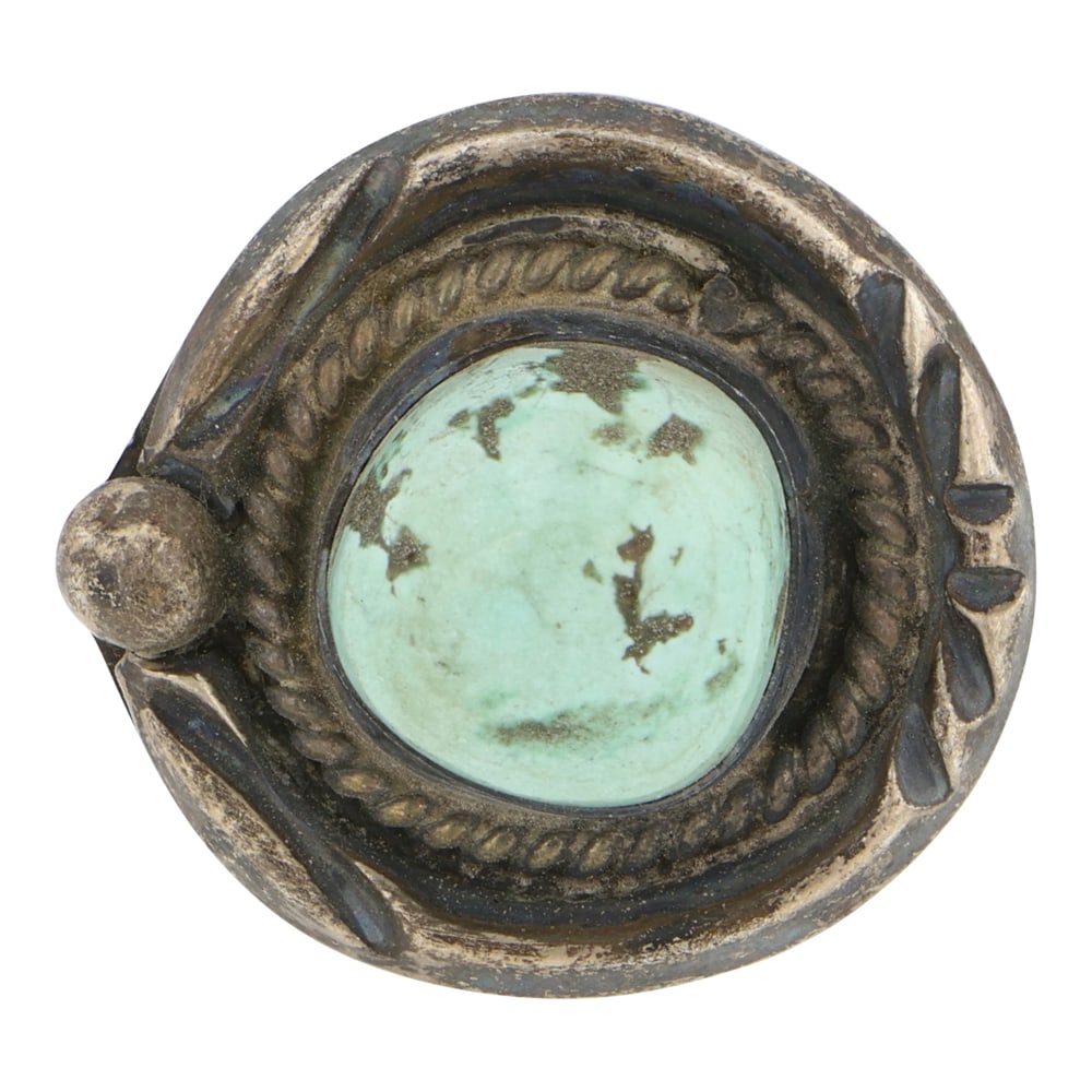 Vintage Navajo Nevada Turquoise Ring (1 of 3)