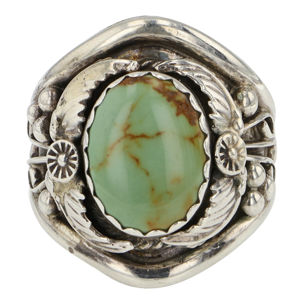 Navajo Menassa Turquoise Ring (1 of 3)
