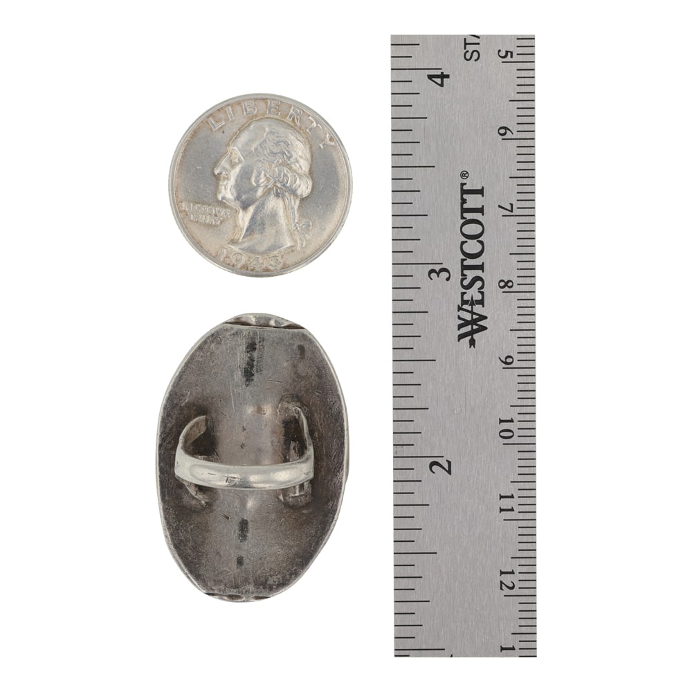 Navajo Compitos Turquoise Ring - 3