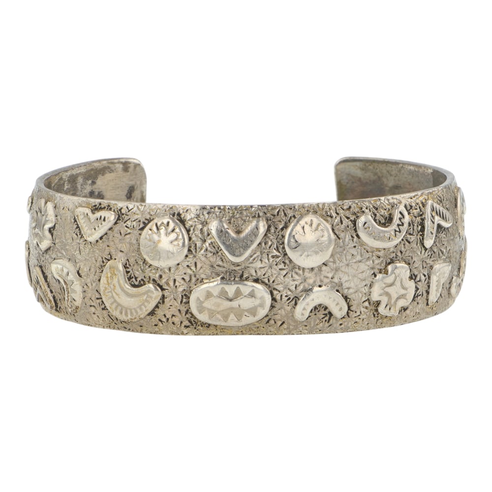 Vintage Anthony Kee Navajo Cuff Bracelet (1 of 4)