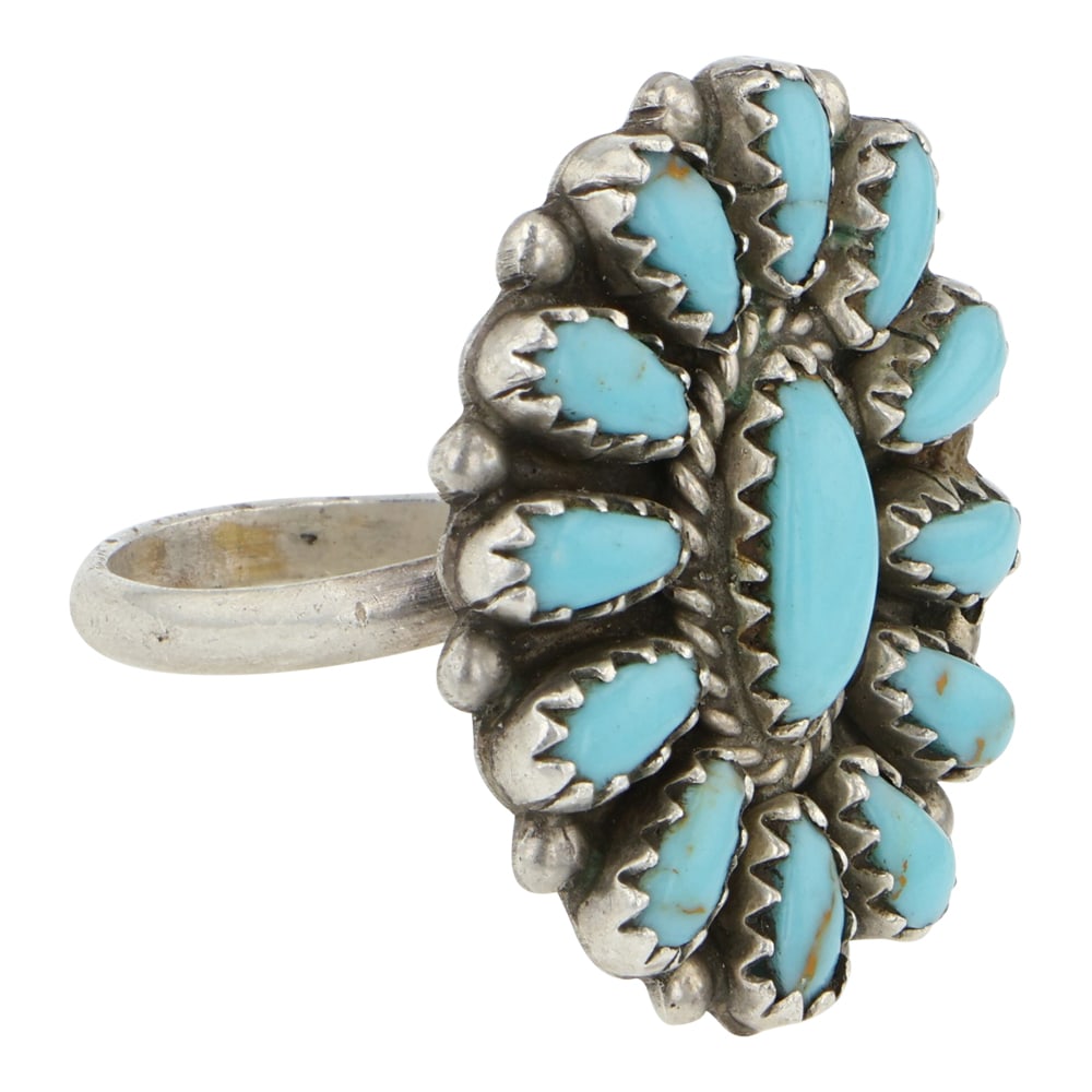 Navajo Cluster Block Ring - 2