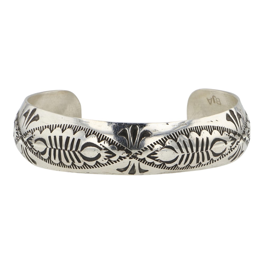 Boyd Ashley Navajo Domed Stamp Work Bracelet (1 of 3)
