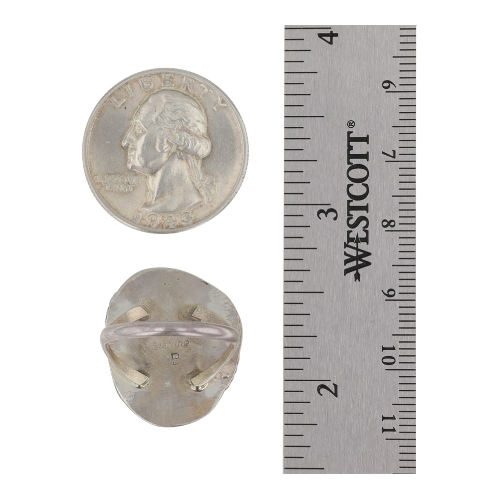 Genuine Kingman Turquoise Ring - 3