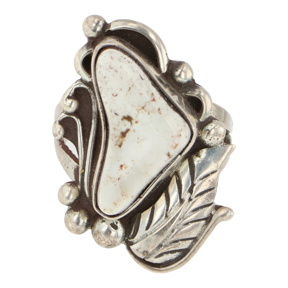 Fred Guerro Vintage Navajo Dry Creek Turquoise Ring (1 of 3)