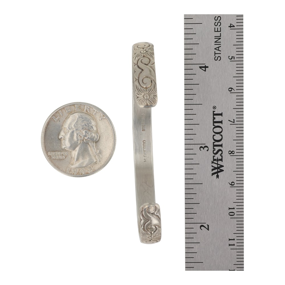 Navajo Pattern Wire Cuff Bracelet - 3