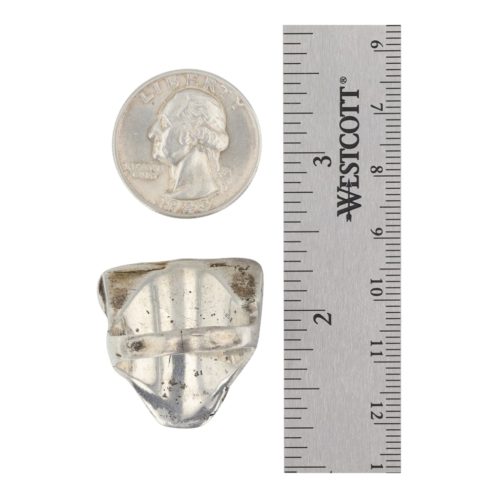 Navajo Compitos Turquoise Triangle Shaped Ring - 3