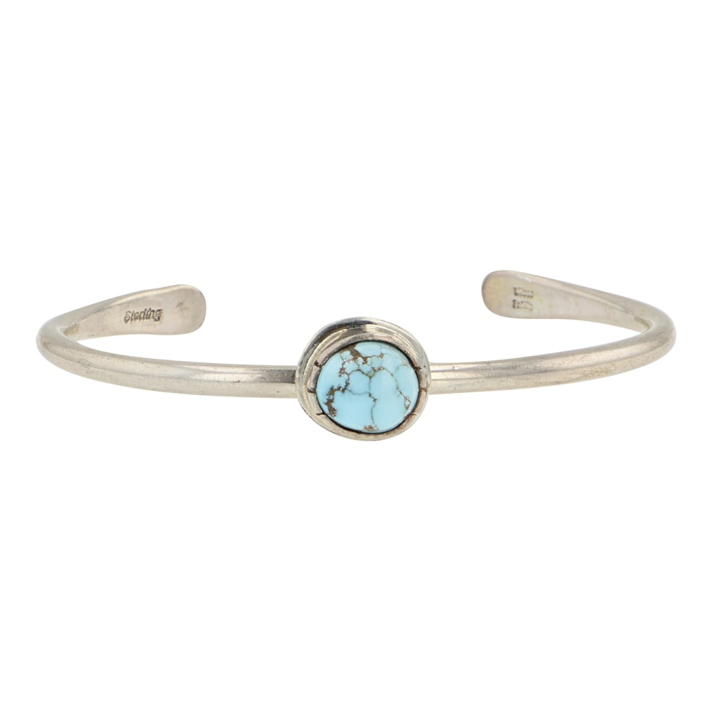 Wilson Padilla Navajo Dry Creek Turquoise Bracelet (1 of 3)