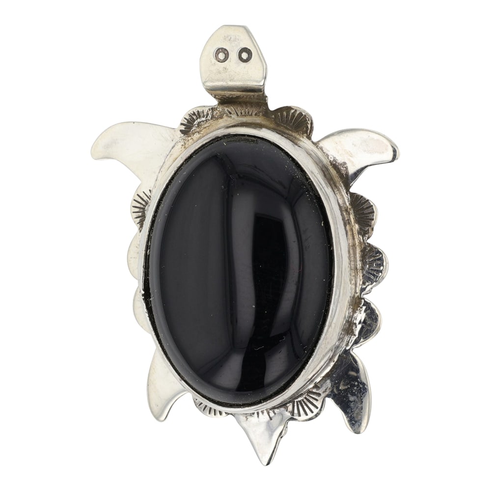 Vintage Navajo Turtle Pin (1 of 2)