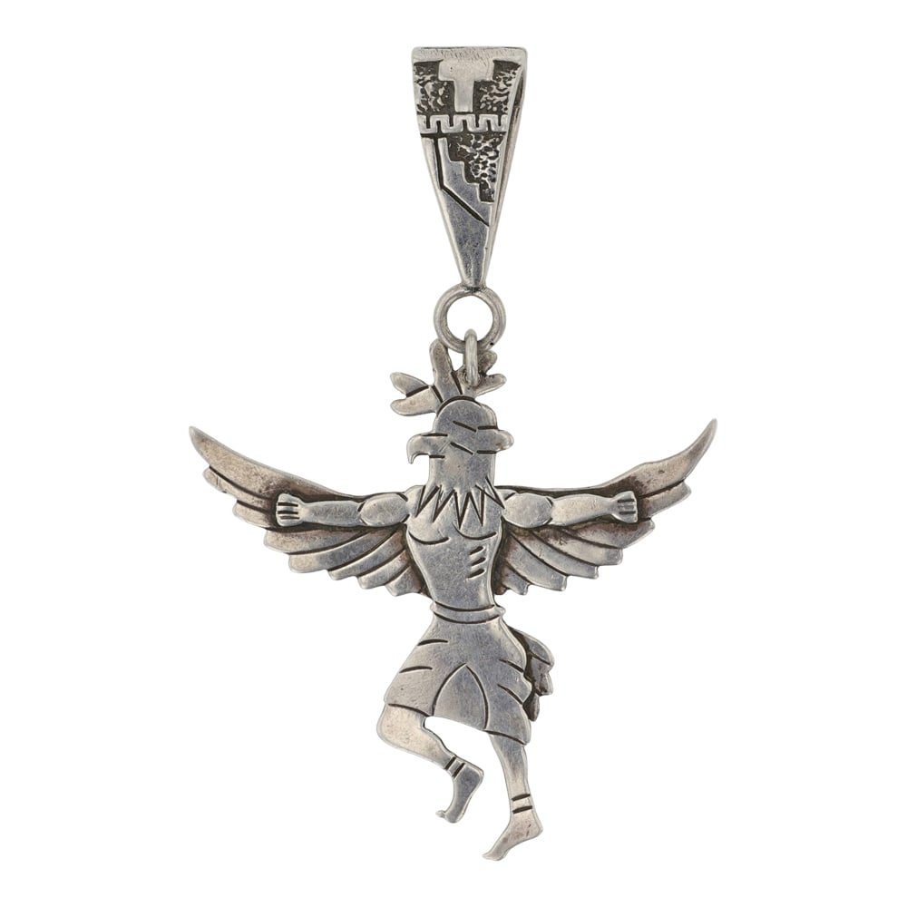 Silver Cloud Jewelry Southwest Shop Plain Silver Pendant (1 of 2)