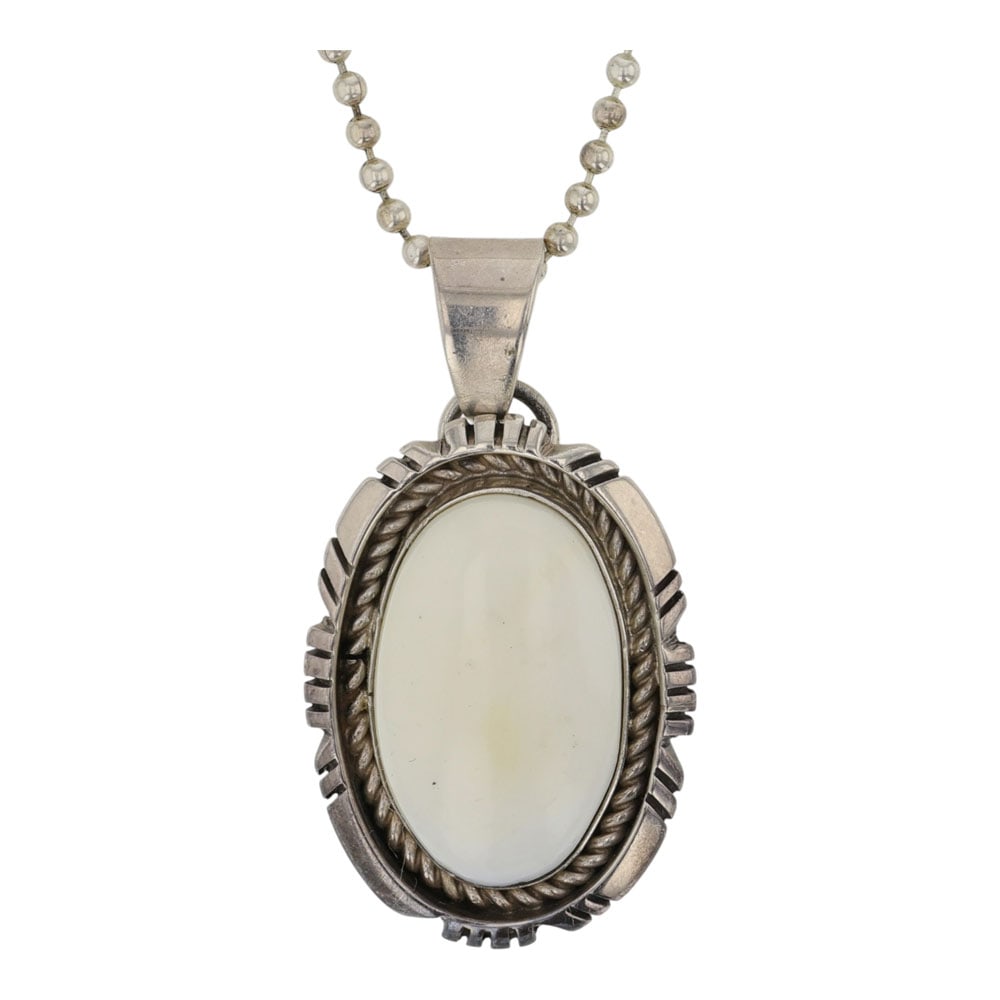 Navajo Shell Pendant - 2