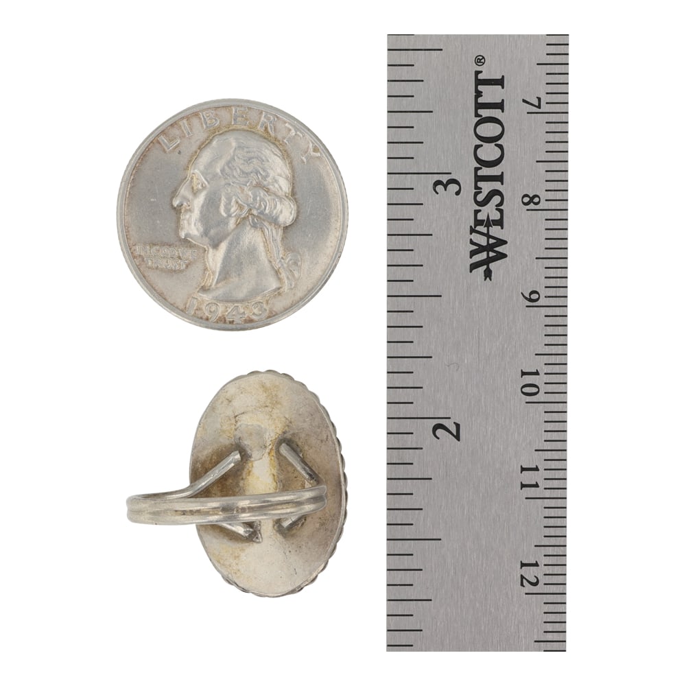 Navajo Pink Shell Ring - 3