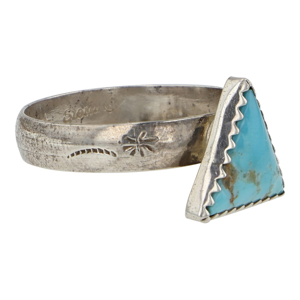 Navajo Compitos Turquoise Ring - 2