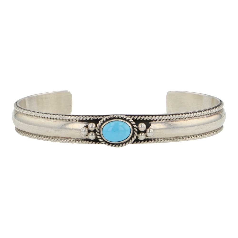Navajo Kingman Turquoise Bracelet (1 of 3)