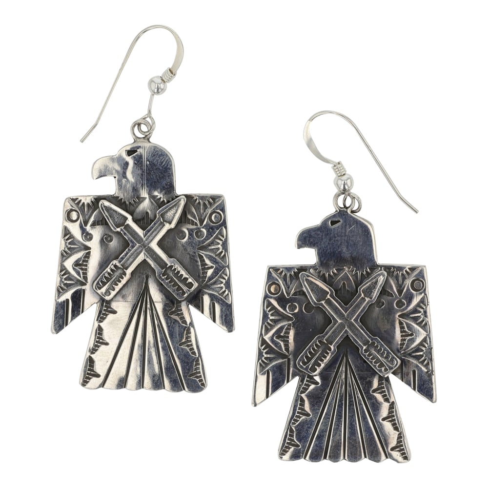 Bo Reeves Navajo Thunderbird Earrings (1 of 2)