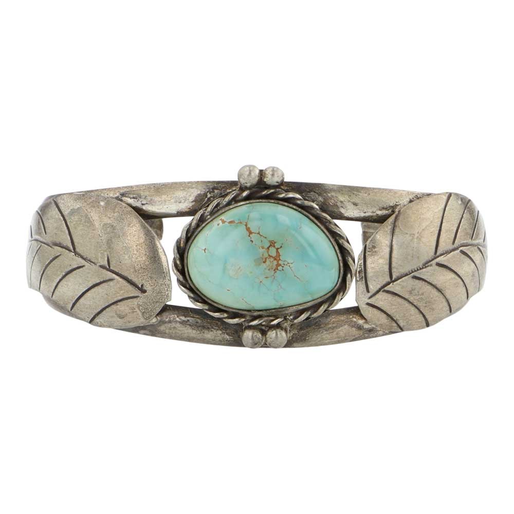 Vintage Navajo Royston Turquoise Bracelet: Sterling Silver | Genuine Royston Turquoise | Vintage Navajo Royston Turquoise Bracelet | Navajo Native American Southwest Indian Jewelry | Good (no breaks or damages) | Approximate Weight: 26 Grams