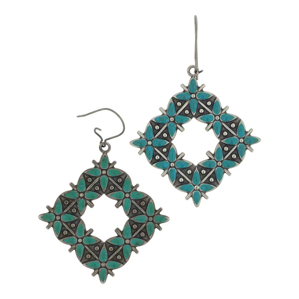 Bell Trading Post Vintage Mid 20th Century Turquoise Earrings: Sterling Silver | Genuine Turquoise | Bell Trading Post Vintage Mid 20th Century Turquoise Earrings | Navajo Native American Southwest Indian Jewelry | Good (no breaks or damages) | Approximate Weight