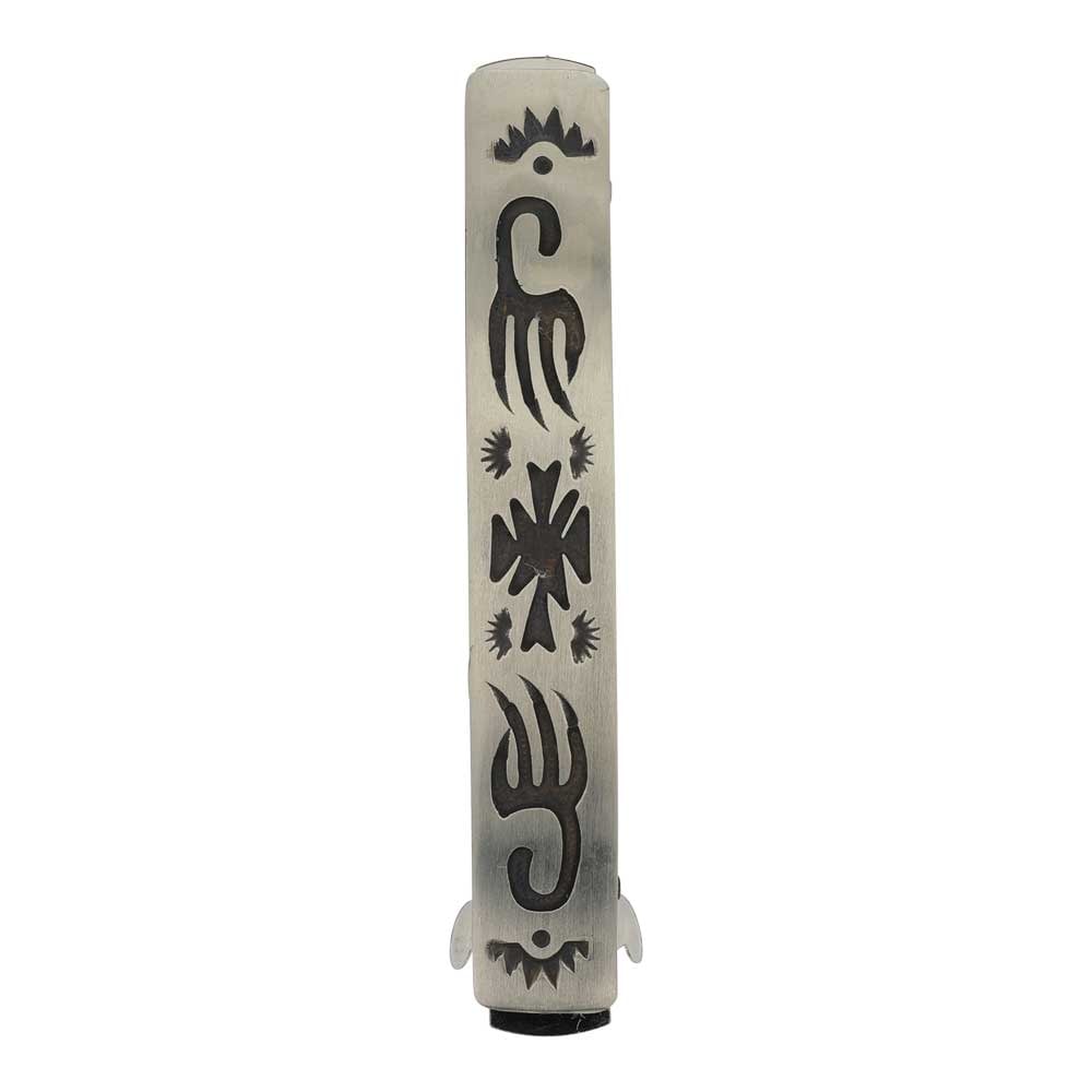 Navajo Plain Silver Hair Barrette (1 of 2)
