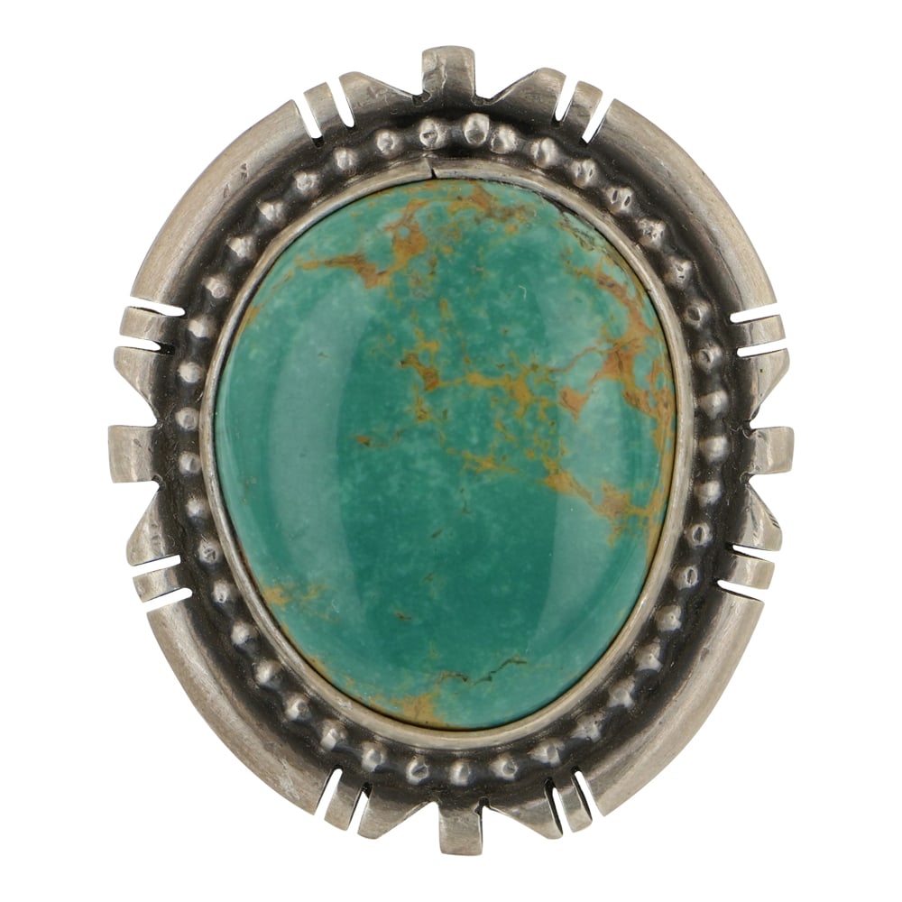 Navajo Fox Turquoise Ring (1 of 3)
