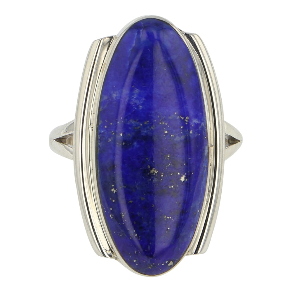 Navajo Lapis Ring (1 of 3)
