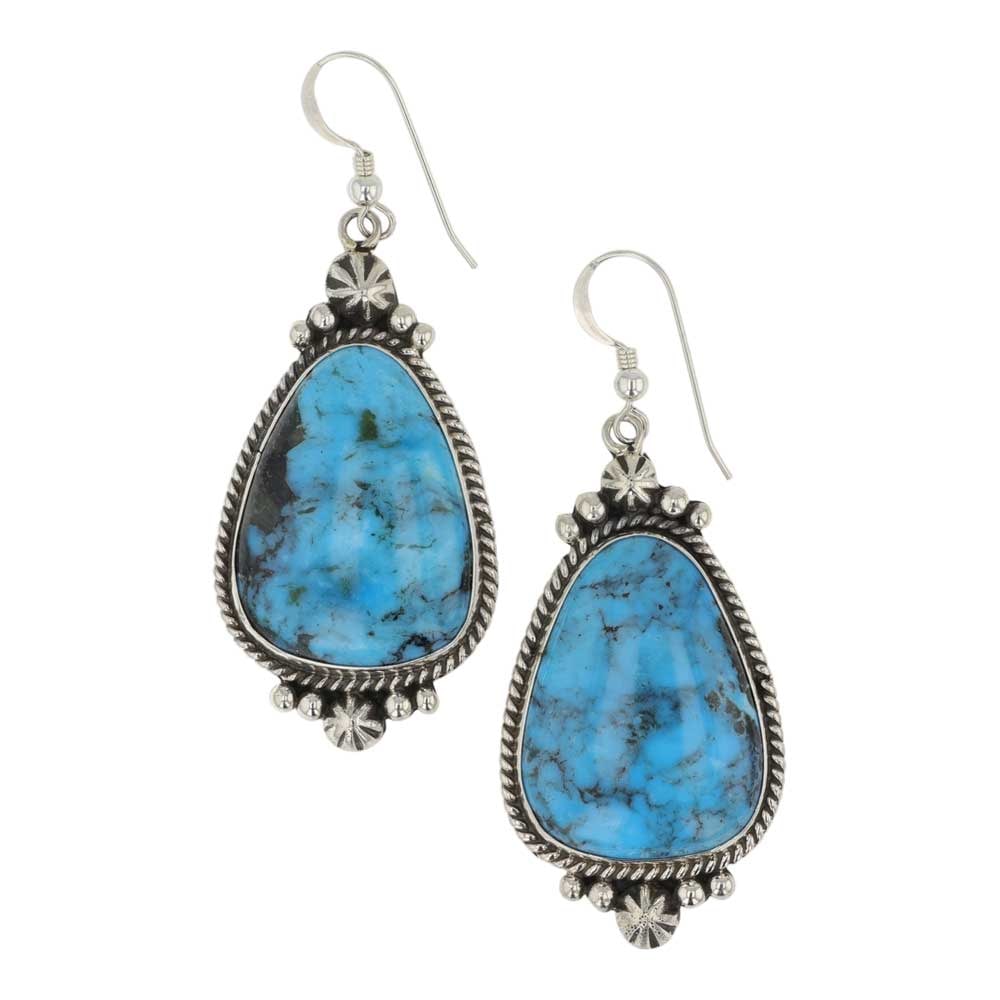 Eula Wylie Navajo Nacozari Turquoise Earrings (1 of 2)