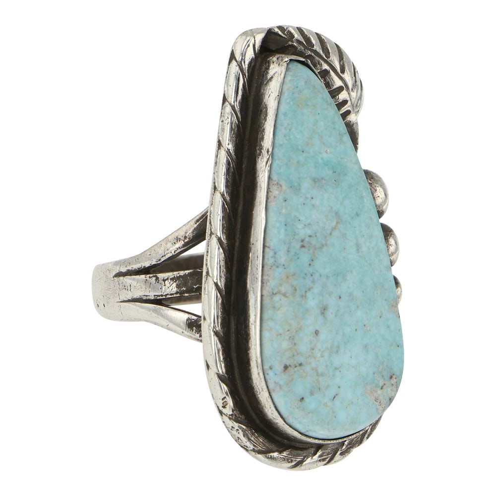 Navajo Campitos Turquoise Ring - 2