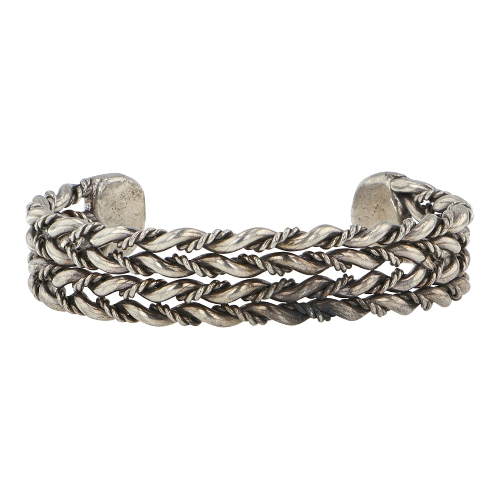 Vintage Navajo Twisted Wires Bracelet (1 of 3)