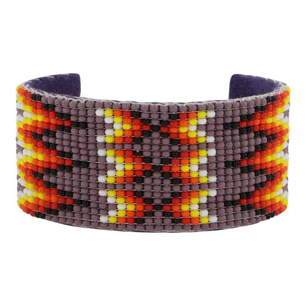 Navajo Glass Beadwork Bracelet (1 of 3)