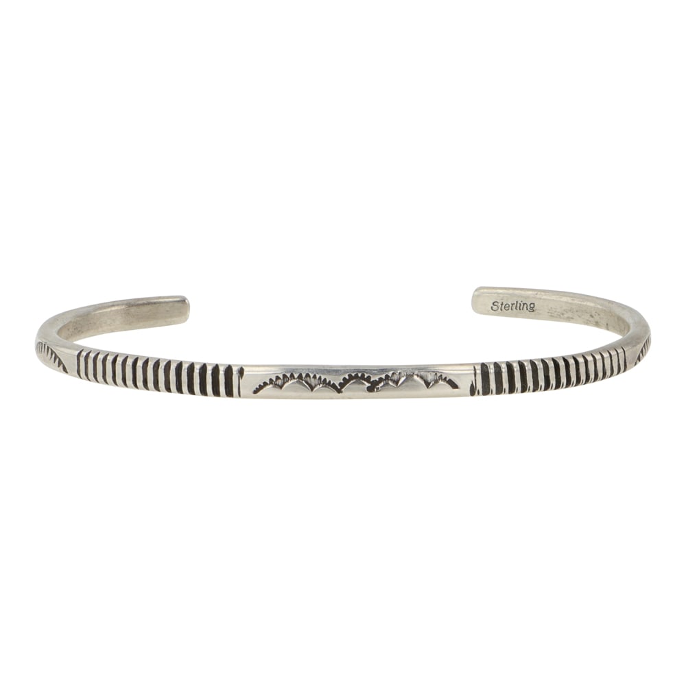 Navajo Plain Silver Cuff Bracelet: Sterling Silver | | Navajo Plain Silver Cuff Bracelet | Navajo Native American Southwest Indian Jewelry | Good (no breaks or damages) | Approximate Weight: 11 Grams | Bracelet: 5" inner, 1" gap, 6" to