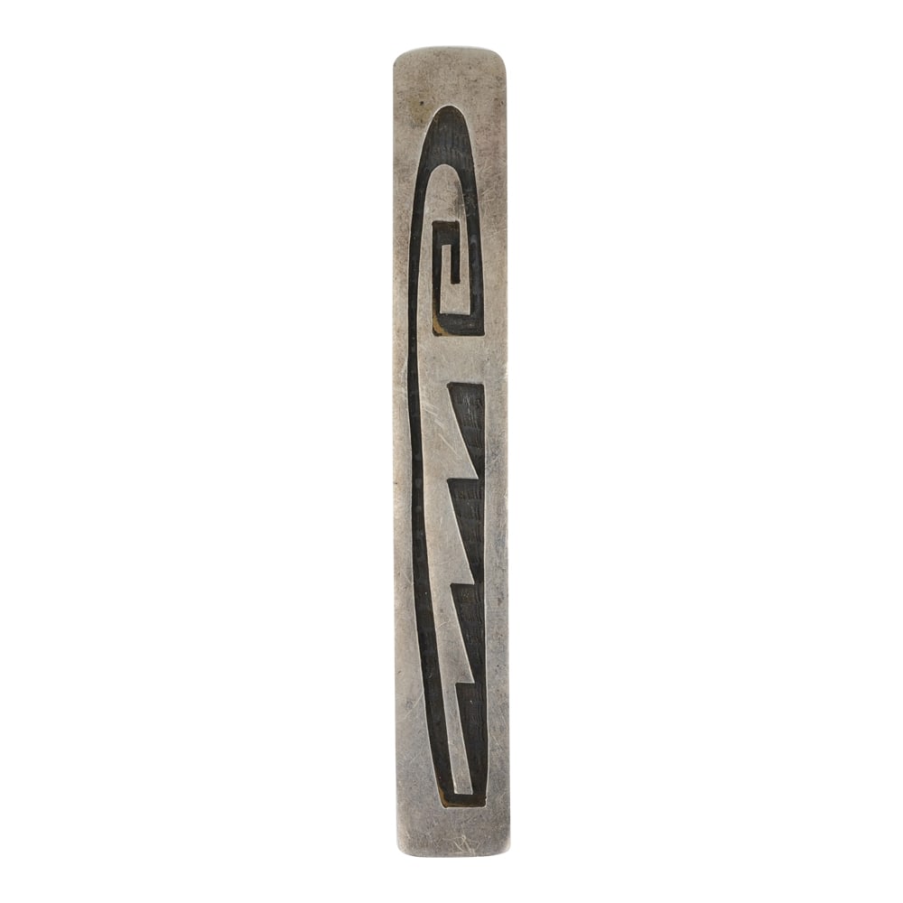 Vintage Hopi Pin: Sterling Silver | | Vintage Hopi Pin | Hopi Native American Southwest Indian Jewelry | Good (no breaks or damages) | Approximate Weight: 16 Grams | Hair Clip: 3.5" x .75" |