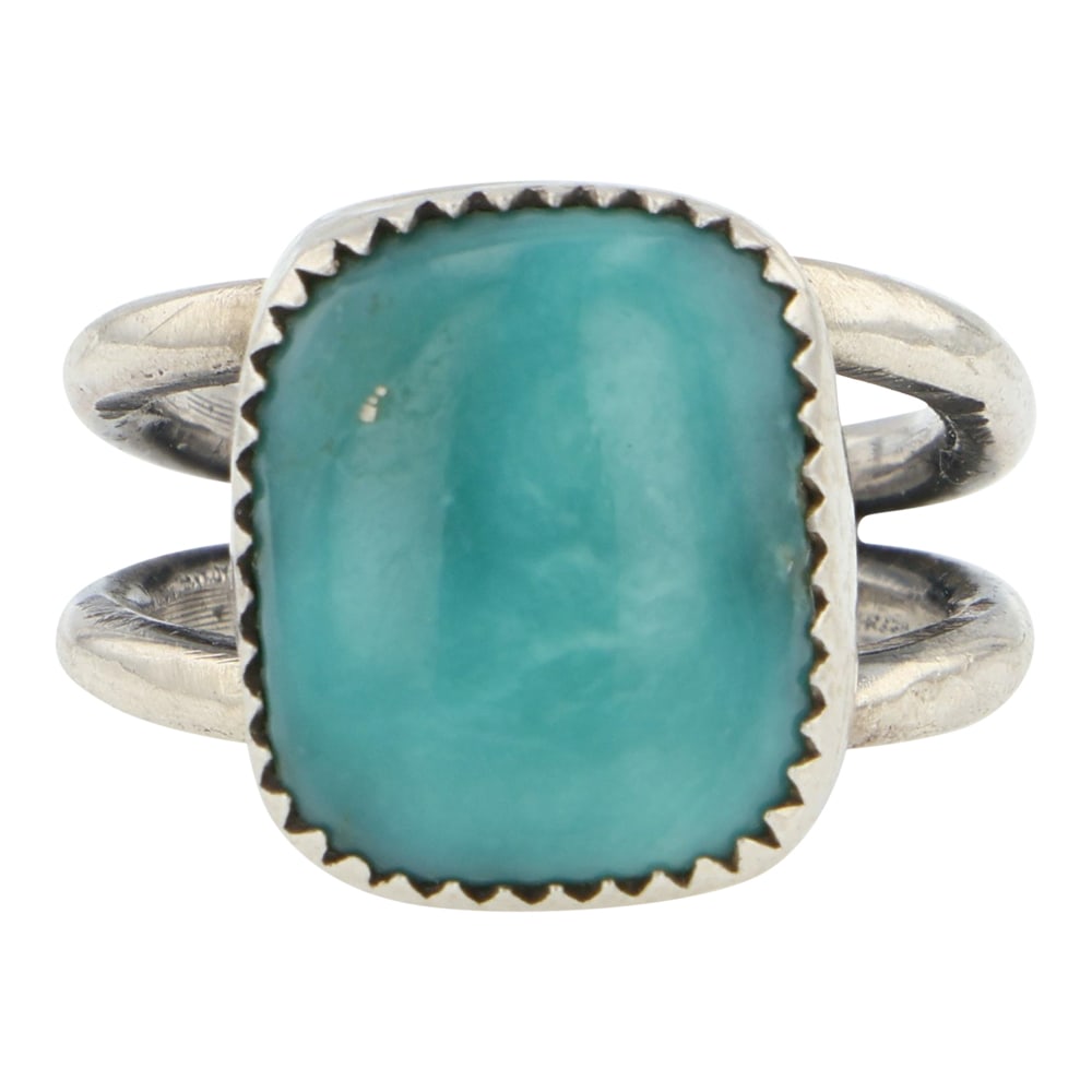 Vintage Navajo Fox Turquoise Ruing (1 of 3)