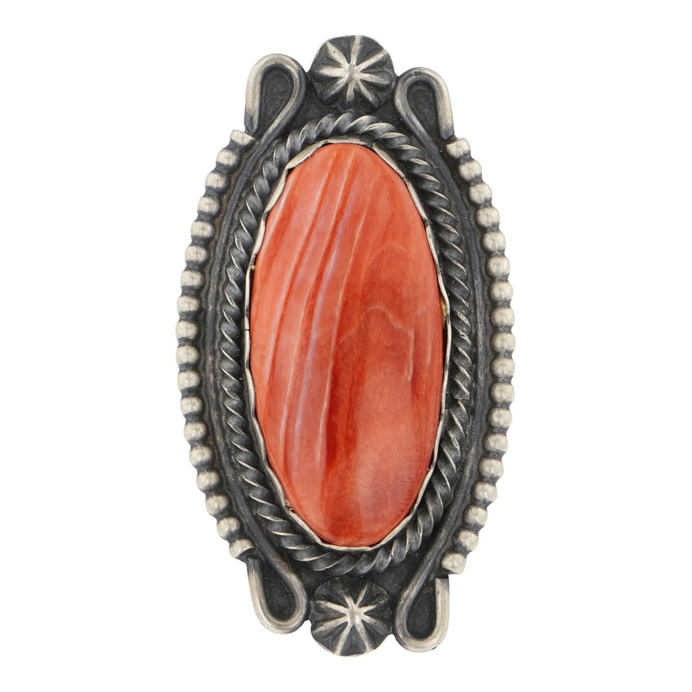 Marita Benally Navajo Spiny Oyster Ring (1 of 3)